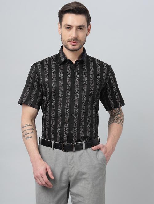 men collared short sleeve regular fit shirt - 22039645 - Very Small Image - 1