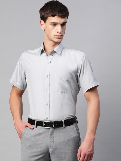 men solid short sleeve regular fit t-shirt - 22039682 - Very Small Image - 1