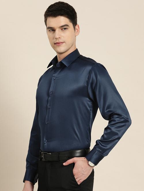 men collared long sleeve regular fit shirt - 22039695 - Very Small Image - 1