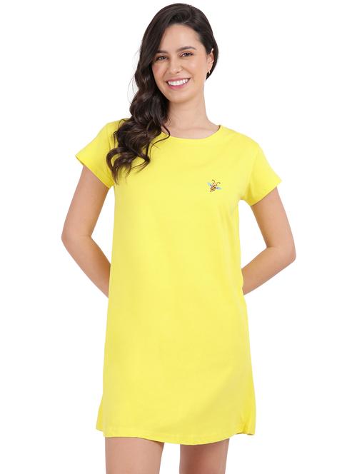women solid short sleeve sleepshirt - 22040466 - Very Small Image - 1