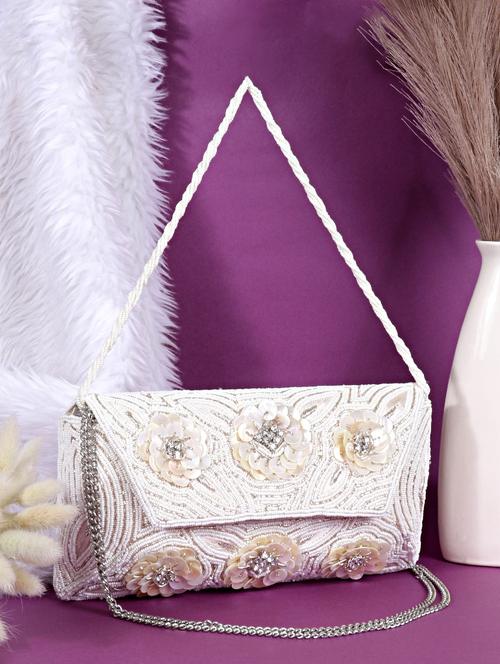 women embellished clutch - 22041149 - Very Small Image - 1