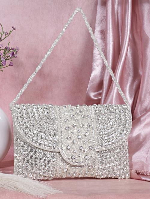 women embellished clutch - 22041167 - Very Small Image - 1