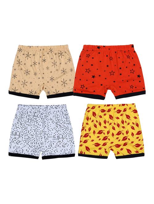 boys pack of 4 printed mid rise bloomers - 22050734 - Very Small Image - 1