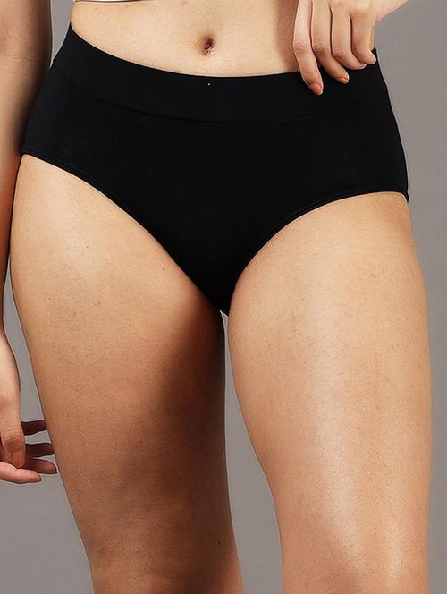 women solid mid rise hipster panty - 22052870 - Very Small Image - 1