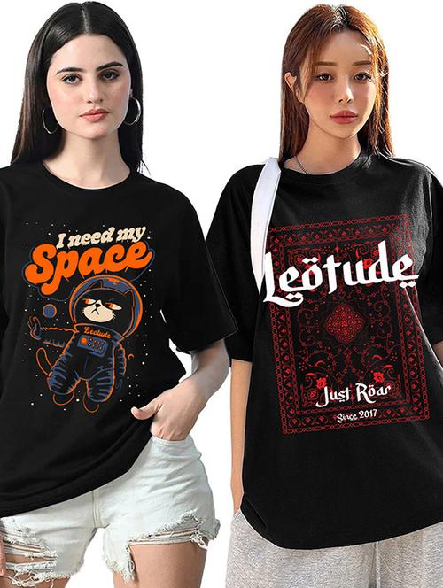 multi colored cotton blend oversized tshirt - 22059624 - Very Small Image - 1