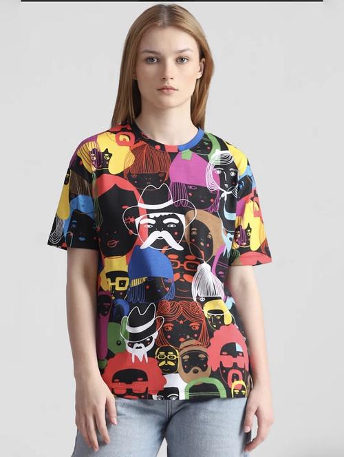 women short sleeve all over print t-shirt - 22060554 - Very Small Image - 1