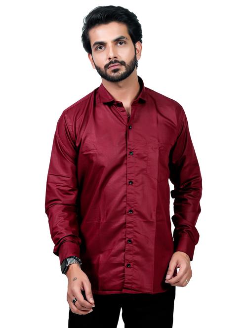 men checkered collared long sleeve regular fit shirt - 22061280 - Very Small Image - 1