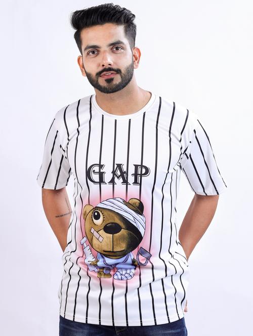 men printed short sleeve regular fit t-shirt - 22061393 - Very Small Image - 1