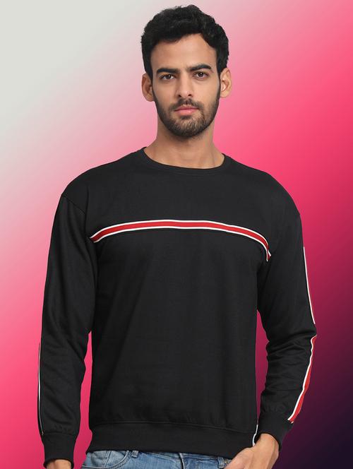men striped long sleeve regular fit sweatshirt - 22061711 - Very Small Image - 1