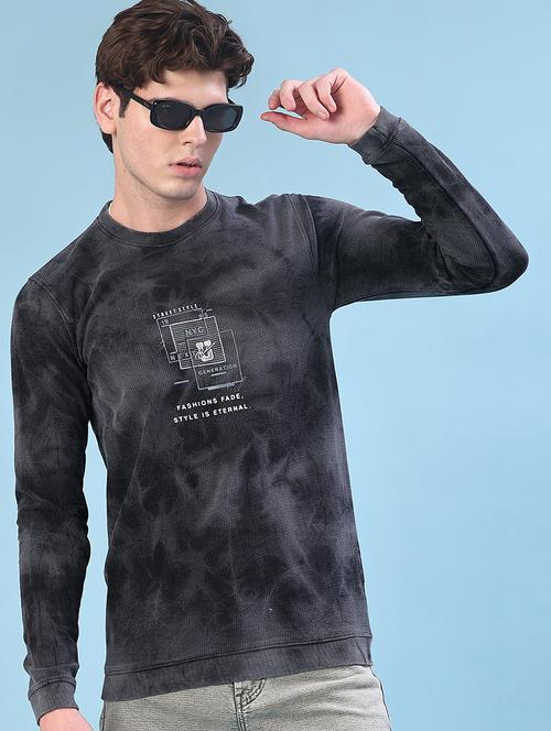 men printed long sleeve t-shirt - 22062289 - Very Small Image - 1
