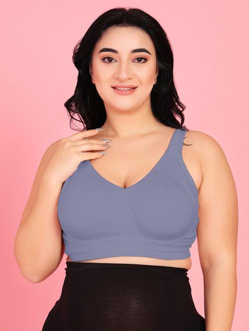 women plus size solid non padded bra - 22062955 - Very Small Image - 1