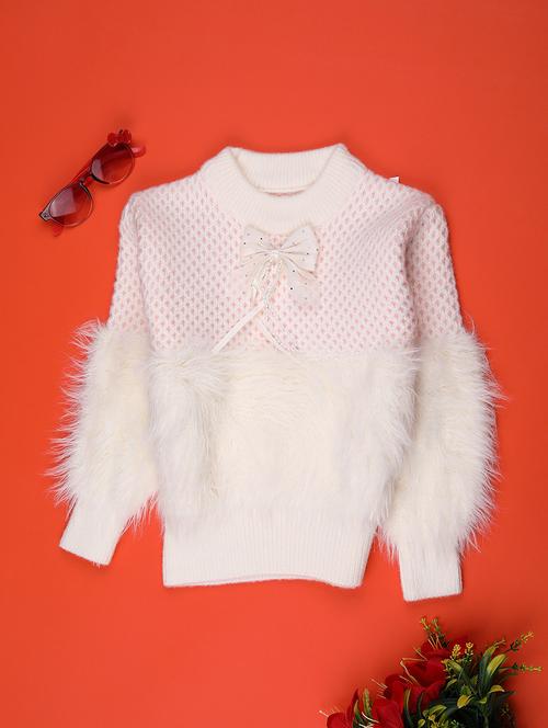 girls self designed long sleeve sweater - 22063465 - Very Small Image - 1