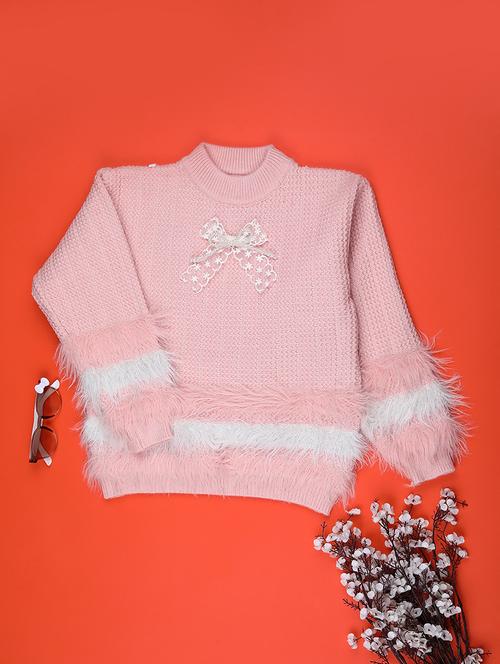 girls self designed long sleeve sweater - 22063466 - Very Small Image - 1