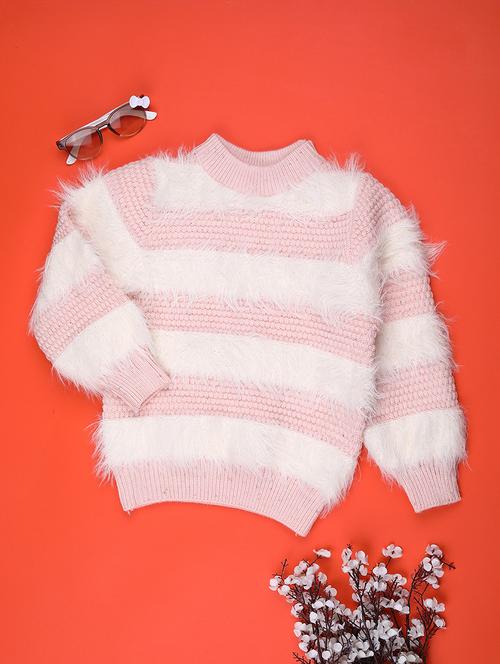 girls self designed long sleeve sweater - 22063522 - Very Small Image - 1
