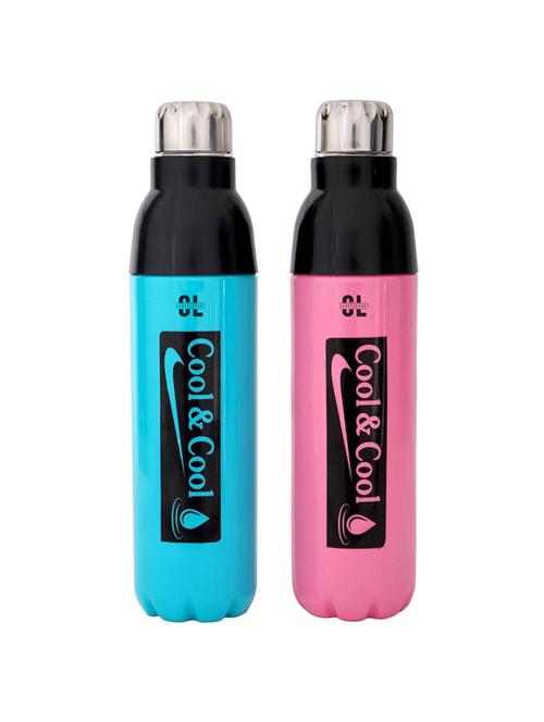 pack of 2 insulated plastic water bottle - 22065775 - Very Small Image - 1