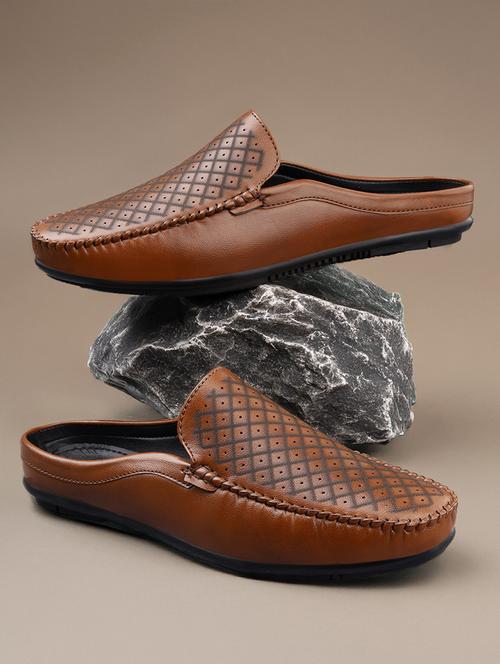 men textured slip on loafer - 22067554 - Very Small Image - 1