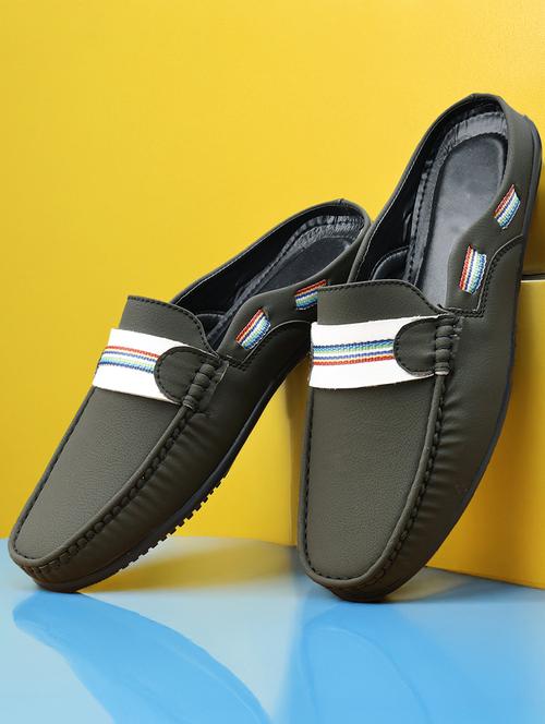men color block slip on loafer - 22067567 - Very Small Image - 1