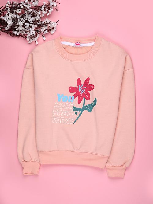 girls printed long sleeve sweatshirt - 22068864 - Very Small Image - 1