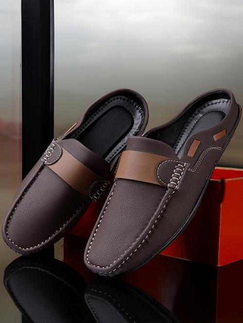 men brown slip on loafer - 22069151 - Very Small Image - 1