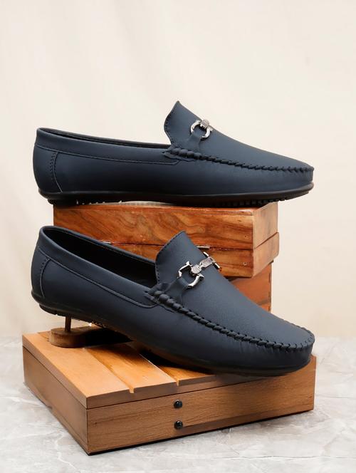 men blue slip on loafer - 22069153 - Very Small Image - 1