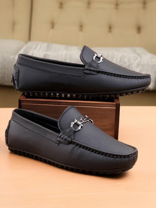 men black slip on loafer - 22069160 - Very Small Image - 1