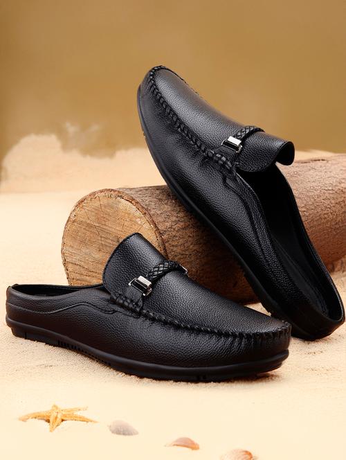 men black slip on loafer - 22069171 - Very Small Image - 1