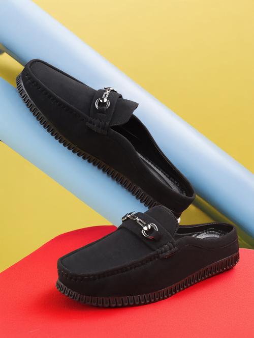 men black slip on loafer - 22069182 - Very Small Image - 1