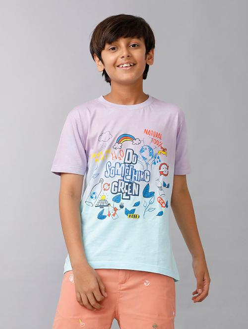 boys printed short sleeve regular fit t-shirt - 22070930 - Very Small Image - 1