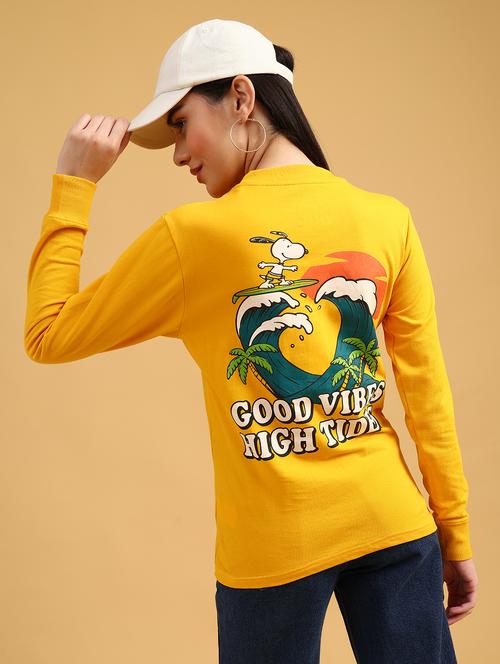 women printed long sleeve sweatshirt - 22072372 - Very Small Image - 1