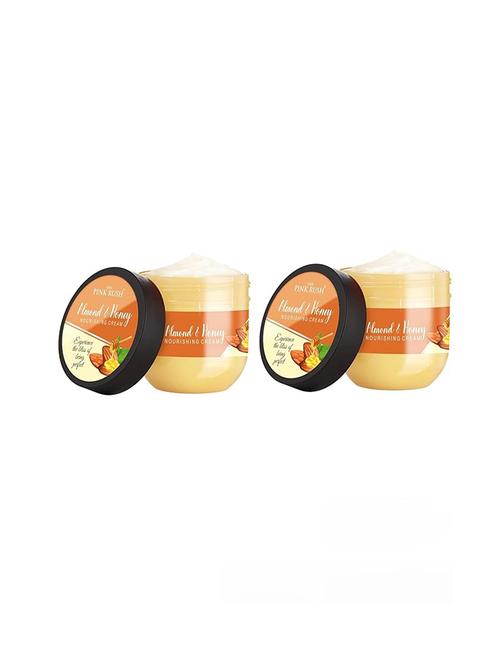 the pink rush-almond & honey cream-200 gm - 22076149 - Very Small Image - 1