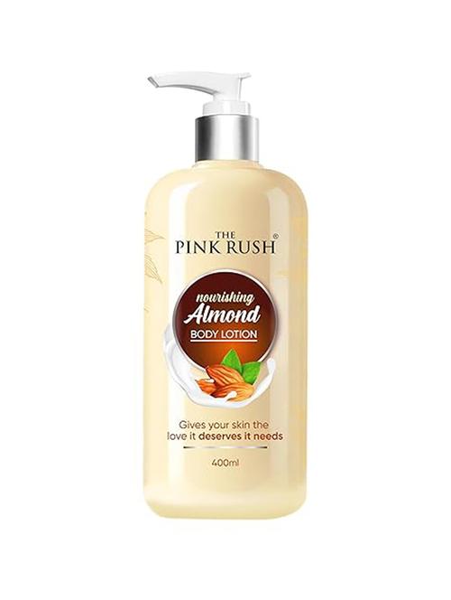 the pink rush body lotion-nourishing almond 400 ml - 22076153 - Very Small Image - 1