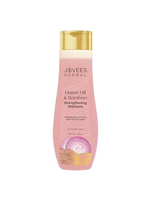 jovees-hair solution onion oil & bamboo shampoo-250 ml - 22076218 - Very Small Image - 1