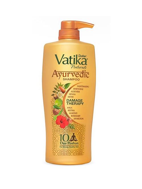 dabur vatika natural ayur shampoo dispenser 640 ml - 22076220 - Very Small Image - 1