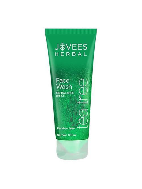 jovees-tea tree face wash-120 ml - 22076255 - Very Small Image - 1