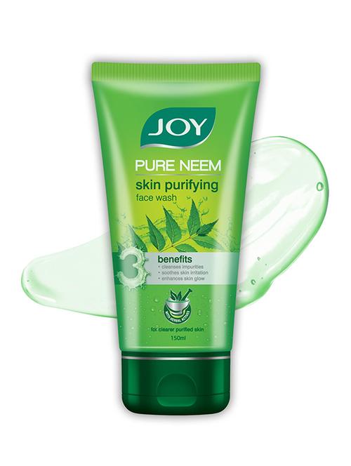 joy-pure neem skin purifying face wash-150 ml - 22076256 - Very Small Image - 1