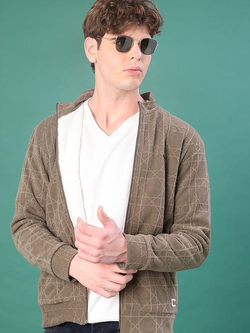 men self design long sleeve regular fit sweatshirt - 22078873 - Very Small Image - 1