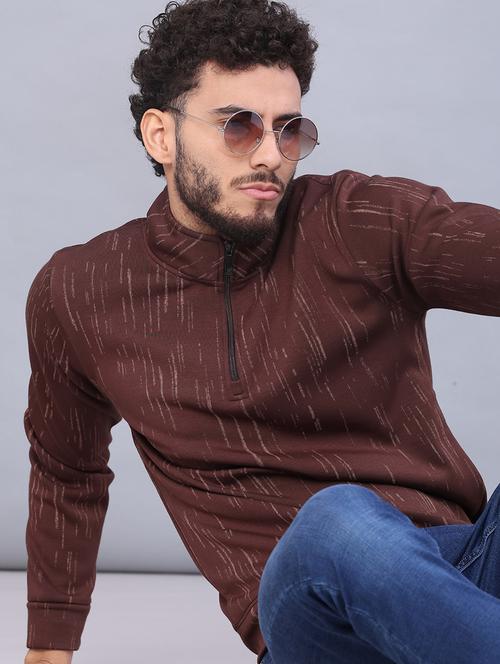 men printed long sleeve regular fit sweatshirt - 22079064 - Very Small Image - 1