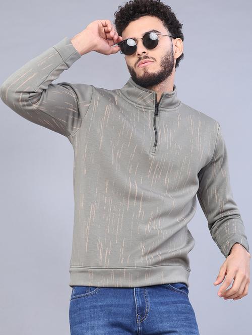 men printed long sleeve regular fit sweatshirt - 22079065 - Very Small Image - 1