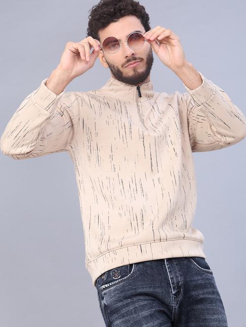 men printed long sleeve regular fit sweatshirt - 22079067 - Very Small Image - 1