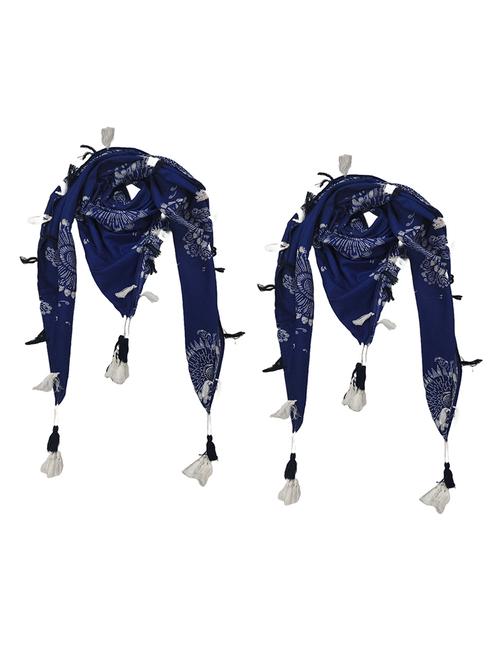 women pack of 2 scarf with tassels - 22079961 - Very Small Image - 1