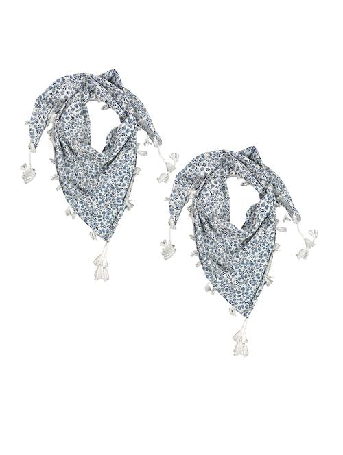 women pack of 2 scarf with tassels - 22079973 - Very Small Image - 1