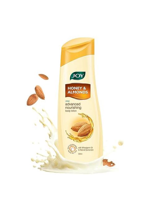 joy-honey & almond nourishing body lotion-300 ml - 22080615 - Very Small Image - 1