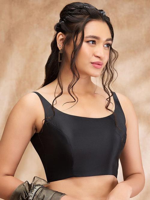 women solid sleeveless stitched blouse - 22081540 - Very Small Image - 1