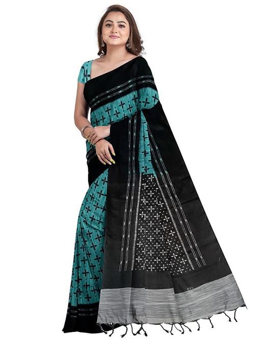 women self design handloom saree with blouse - 22081605 - Very Small Image - 1
