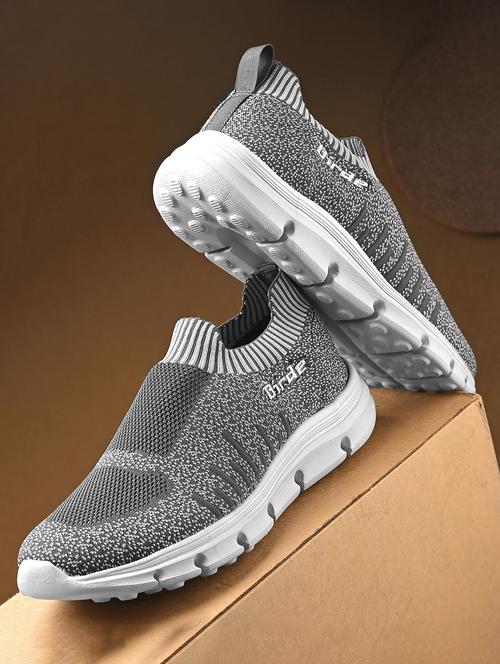 women grey slip on casual shoe - 22082468 - Very Small Image - 1