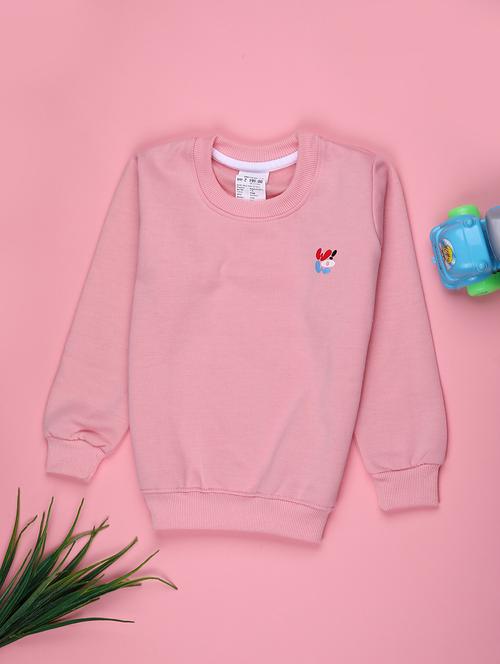 girls round neck long sleeve sweatshirt - 22082722 - Very Small Image - 1