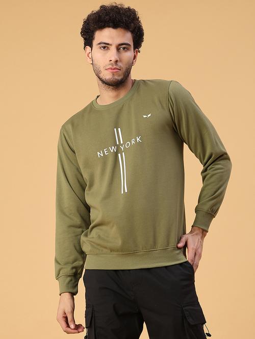 men printed long sleeve sweatshirt - 22083711 - Very Small Image - 1