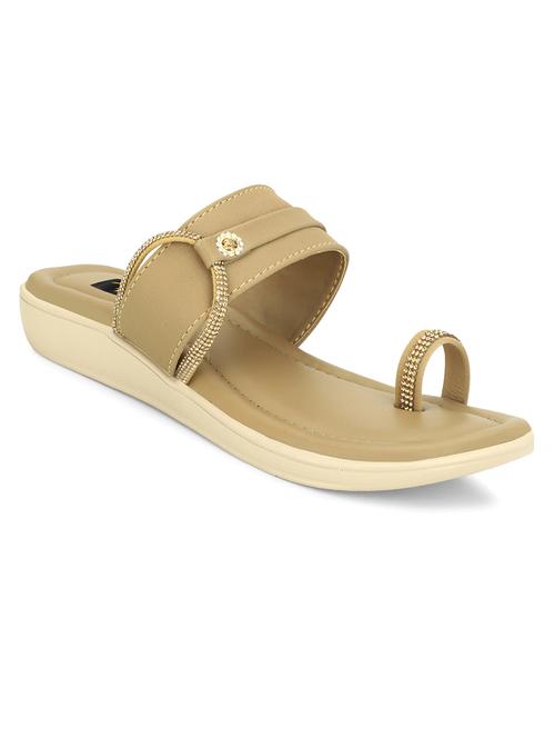 women one toe slip on flat sandals - 22085262 - Very Small Image - 1