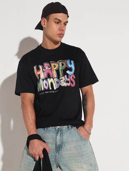 men front print short sleeve regular fit t-shirt - 22086143 - Very Small Image - 1