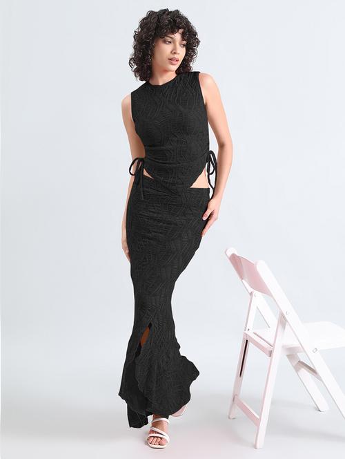 women self designed top and skirt co-ord top - 22086314 - Very Small Image - 1